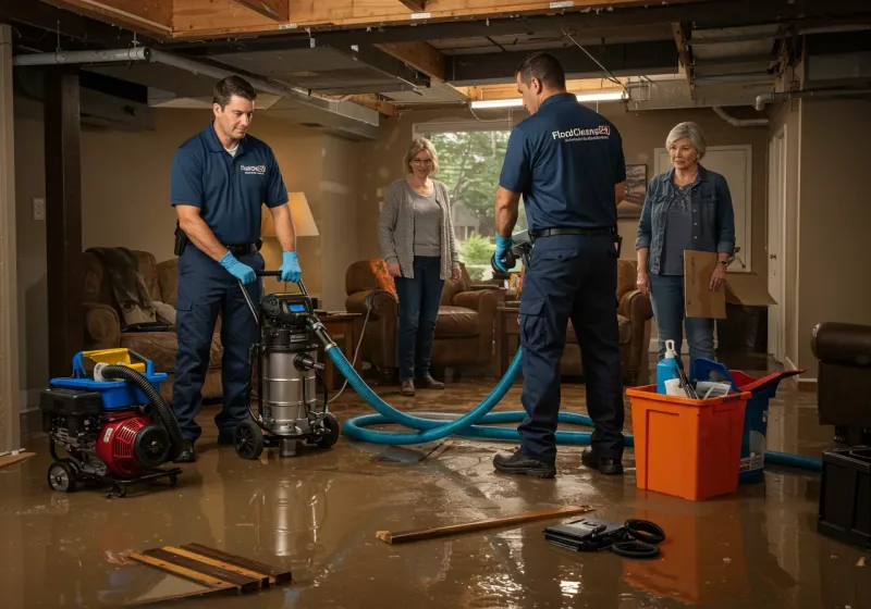 Basement Water Extraction and Removal Techniques process in East Rockingham, NC